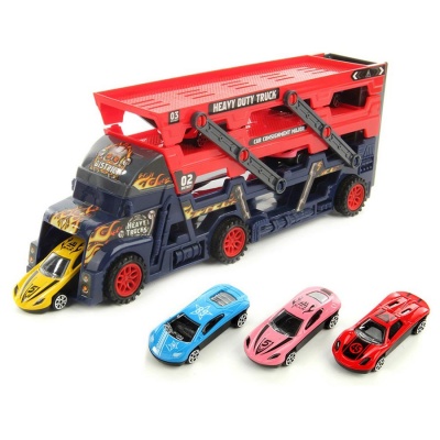 Автовоз с машинками и пусковым устройством Veld Co 131406 1